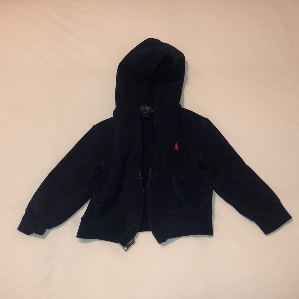Ralph Lauren- Toddler Zip Up Sweater (BOYS)